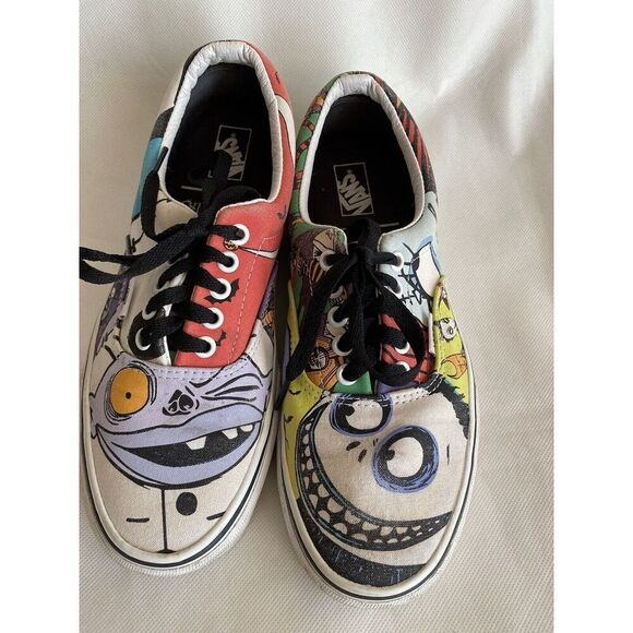 Disney VANS Era x The Nightmare Before Christmas Halloweentown Size Men/8.5 W10